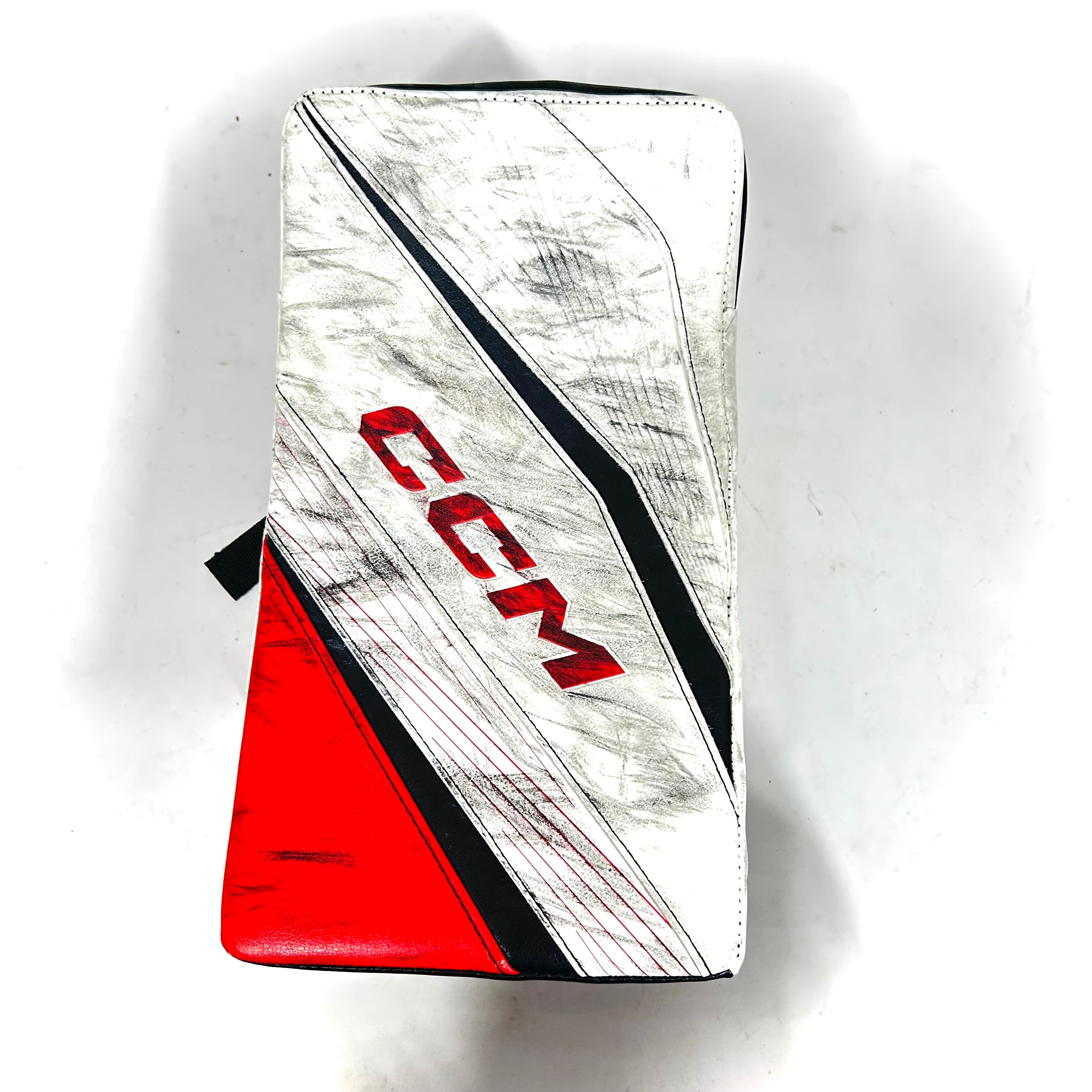 CCM Extreme Flex 6 - Bloqueur de gardien standard d'occasion (blanc/rouge/noir)